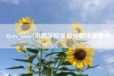 辽源消防学校录取分数线是多少