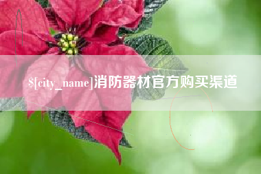 辽源消防器材官方购买渠道