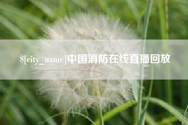 辽源中国消防在线直播回放