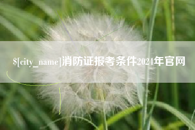 辽源消防证报考条件2024年官网