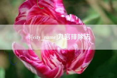 辽源九宫排除法