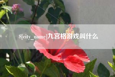 辽源九宫格游戏叫什么