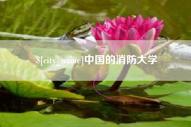 辽源中国的消防大学