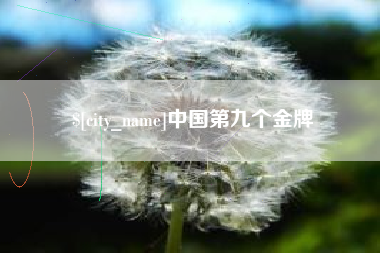 辽源中国第九个金牌