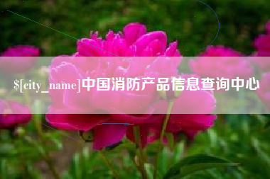 辽源中国消防产品信息查询中心