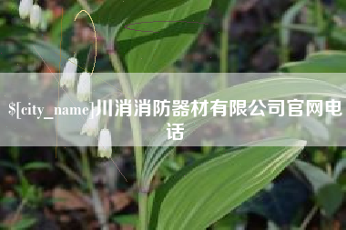 辽源川消消防器材有限公司官网电话