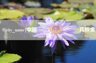 辽源中国🇨🇳几枚金牌
