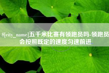 辽源五千米比赛有领跑员吗-领跑员会按照既定的速度匀速前进