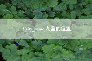 辽源九宫的位置