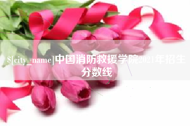 辽源中国消防救援学院2021年招生分数线
