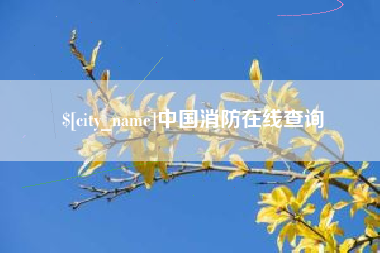 辽源中国消防在线查询