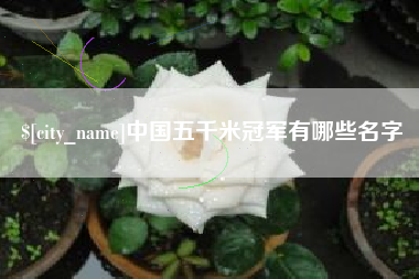 辽源中国五千米冠军有哪些名字