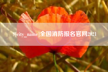 辽源全国消防报名官网2021